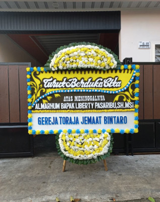 Papan Bunga Duka di Cipinang Melayu