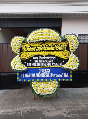 Papan Bunga Duka di Cipinang Melayu