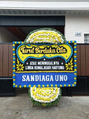 Papan Bunga Duka di Cipinang Melayu